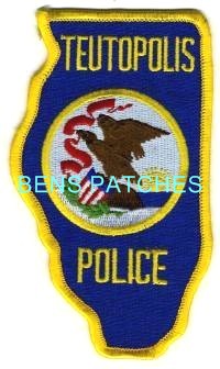ILLINOIS,TEUTOPOLIS POLICE 1 STATE SHAPED_wm
